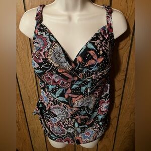 Floral Print Women's swim Top